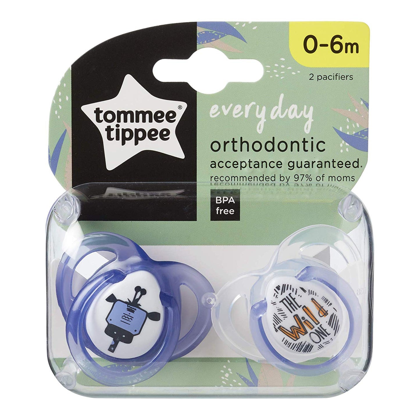 Chupones EveryDay (Orthodontic)0-6m - Tommee Tippee