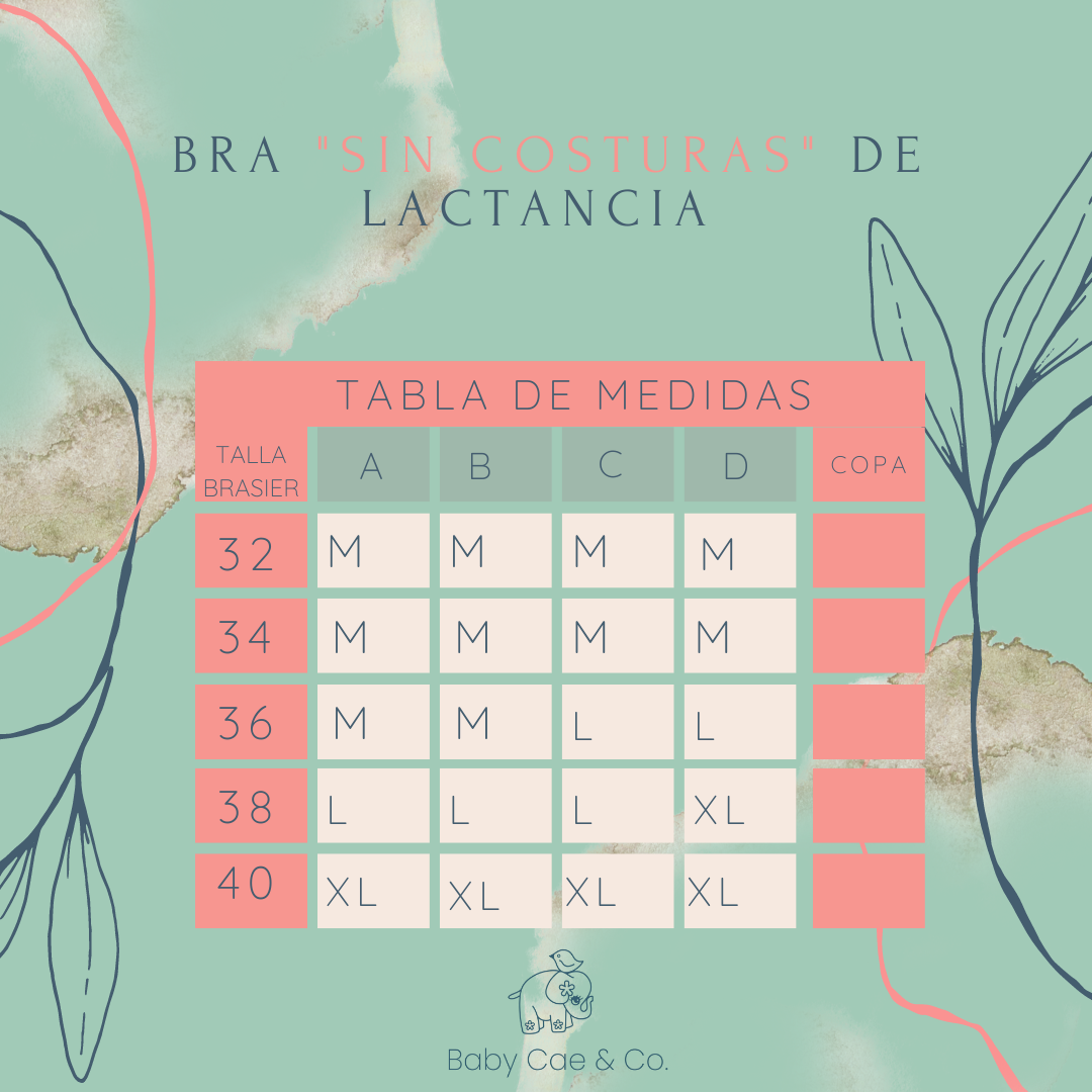 Brasier de Lactancia (Sin costuras)