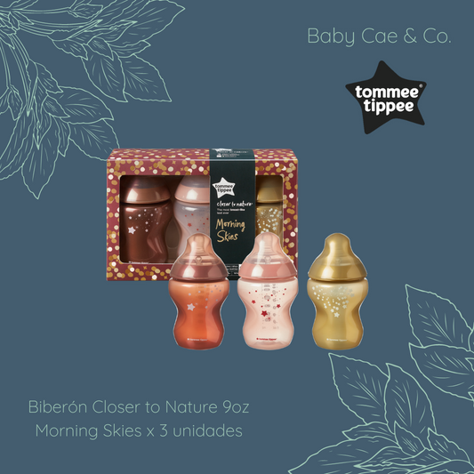 Biberones 🌚Midnight Skies y Morning Skies 🌝 de Tommee Tippee