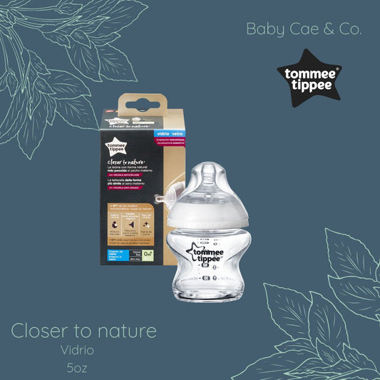 Biberon de Vidrio Closer To Nature- Tommee Tippee