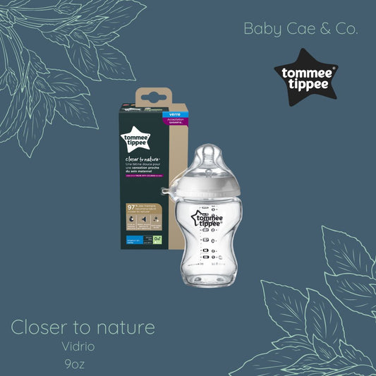 Biberon de Vidrio Closer To Nature- Tommee Tippee