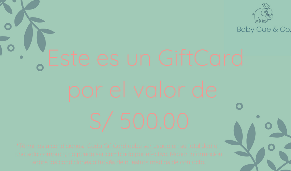 Baby Cae Gift Card