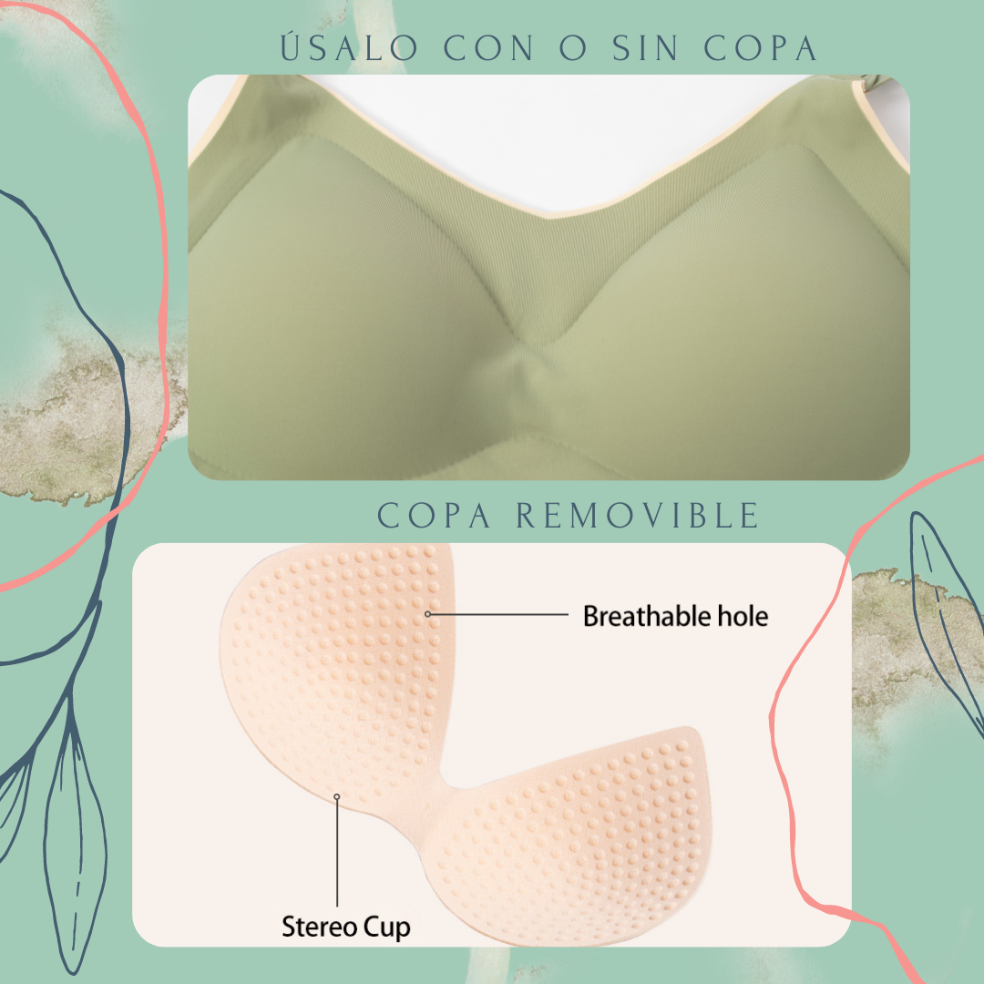 Brasier de Lactancia (Sin costuras)