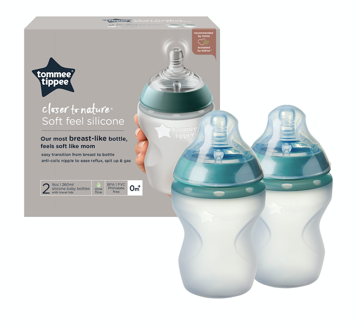 Biberon de Silicona Closer to Nature- TOMMEE TIPPEE
