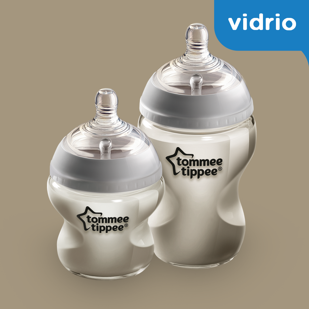 Biberon de Vidrio Closer To Nature- Tommee Tippee