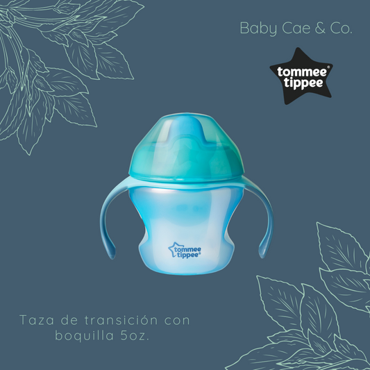 Taza de entrenamiento con Boquilla 5oz/150ml (4m+)- Tommee Tippee