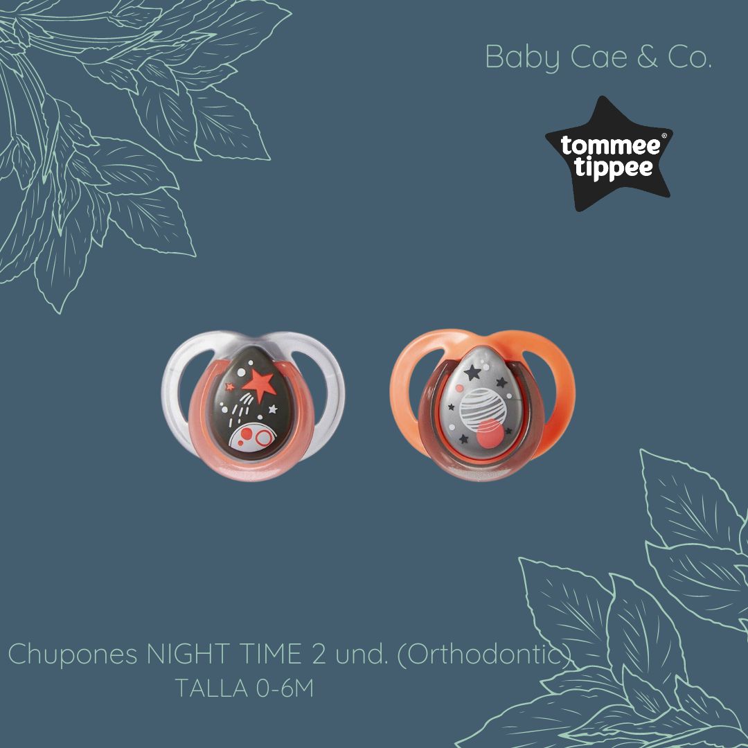 Chupones Night Time (Orthodontic)- Tommee Tippee