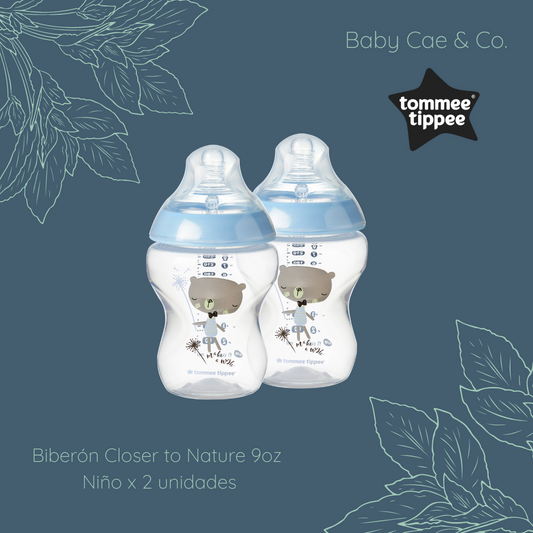 Biberon Closer to nature x2- Tommee Tippee