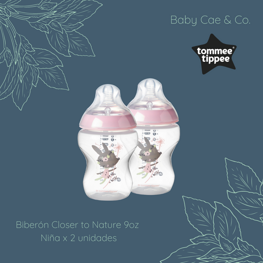 Biberon Closer to nature x2- Tommee Tippee